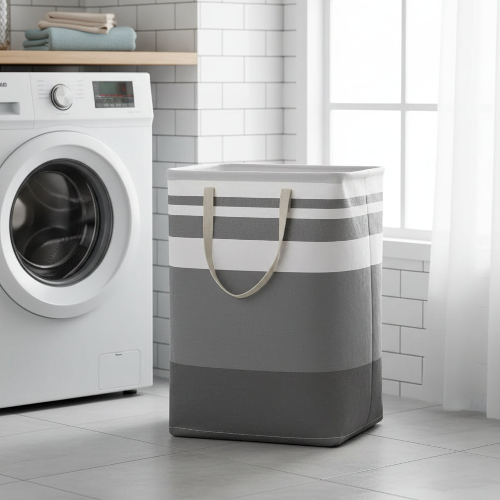 75L Grey Storage Bag for Clothes Toys Blankets