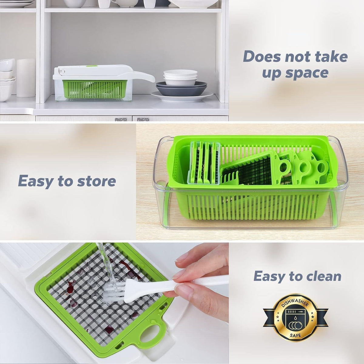 16 IN1 Mandoline Slicer Veggie Food Chopper Vegetable