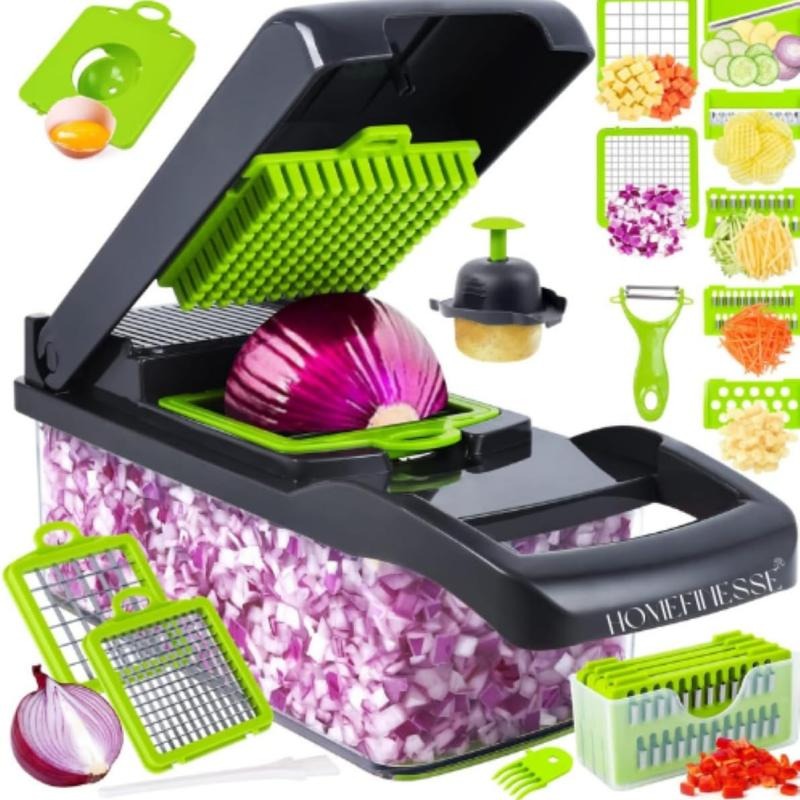 16 IN1 Mandoline Slicer Veggie Food Chopper Vegetable